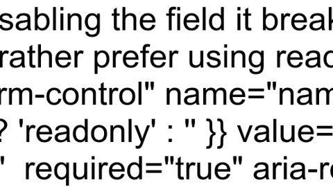 How to disable an input field if it has value in bladephp