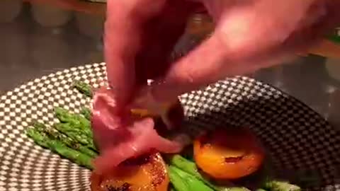 Asparagus Apricot Salad tiktok antonbehnke