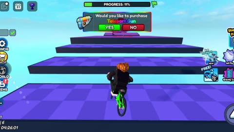 My first roblox game play