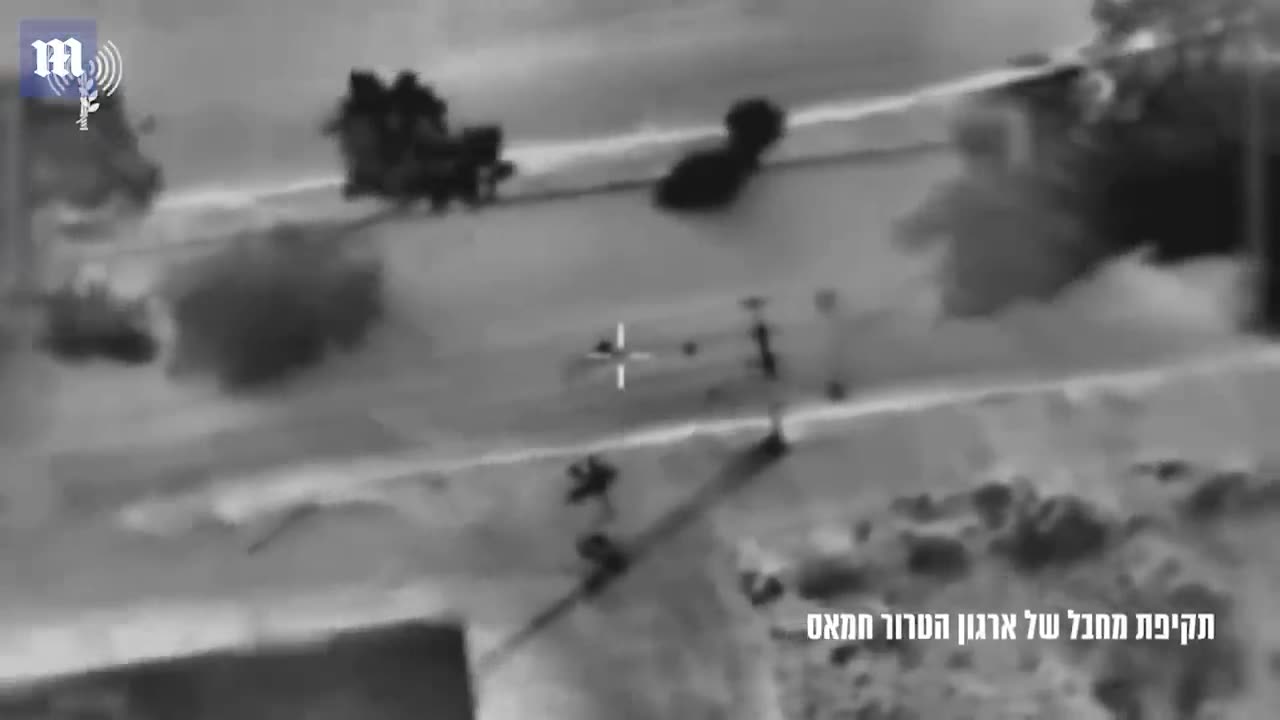 Israeli forces attack buildings captured by Hamas eliminating 130 terrorists