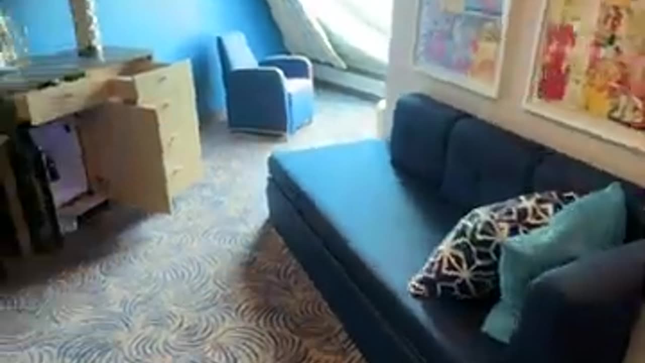 Cabin Tour. Anthem of the Seas. A 2 Cabin NON Suite.