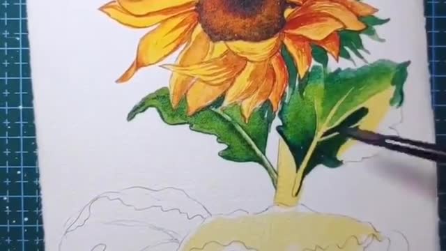 Art of Flower Painting #ArtGallery #PaintingTechnique