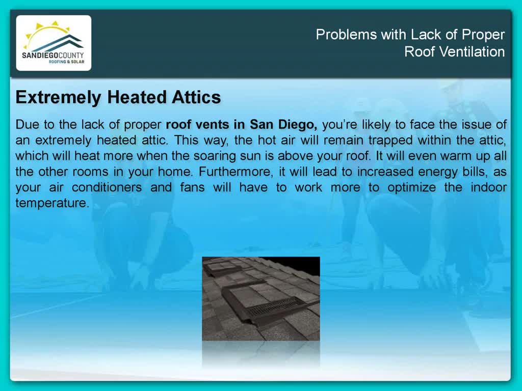 Problems with Lack of Proper Roof Ventilation