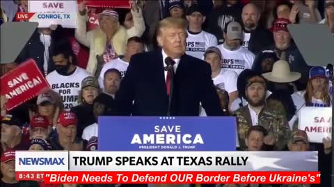 Jan. 29th, 2022: President Trump Delivers Remarks, Save America Rally, Conroe, Texas