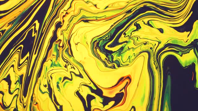 Fantastic Animation Video of Paint Mixing For Hydro Painting.