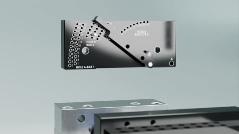 Snap Jaws Quick Change Vise Jaws: "The Angle Jaw" Now Quickly Machine any Angle. Part# 6ANG-250