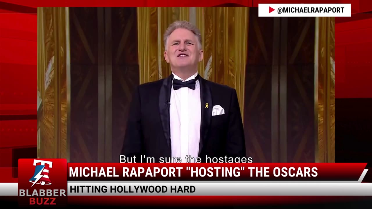 Michael Rapaport "Hosting" The Oscars