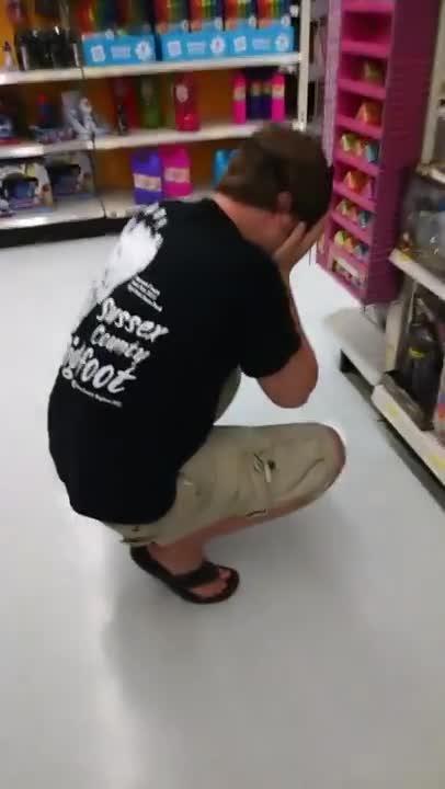 Lost boy at Walmart