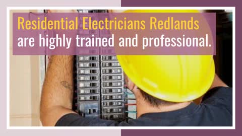 Residential Electrician Redlands