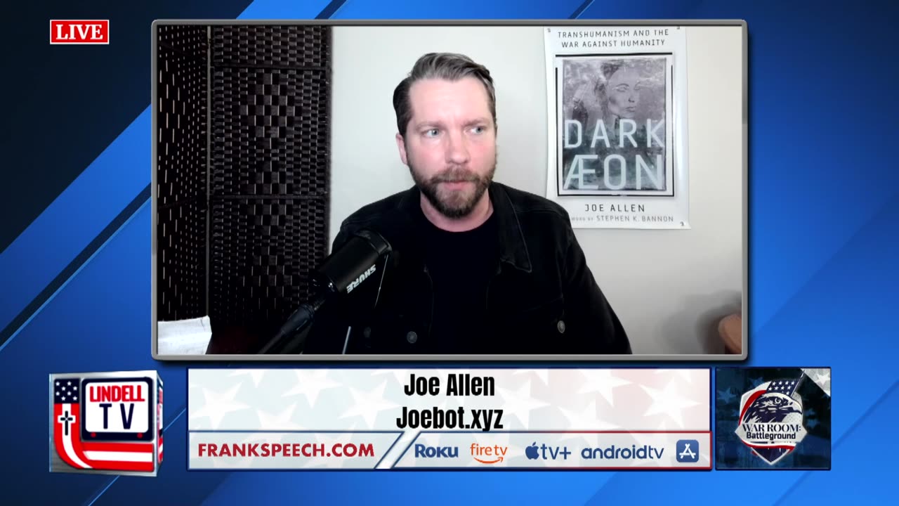 Joe Allen Joins WarRoom To Discuss Where Artificial Intelligence Is Heading