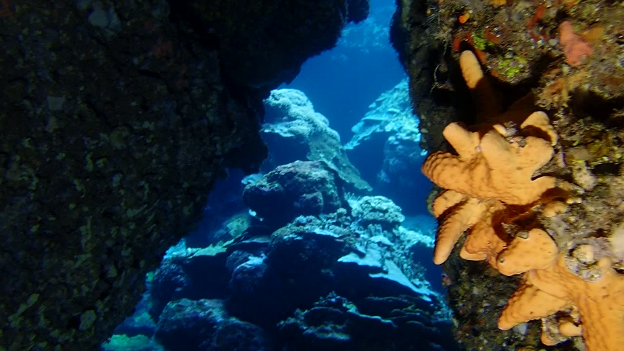 Cave system Lanyu Island, Taiwan