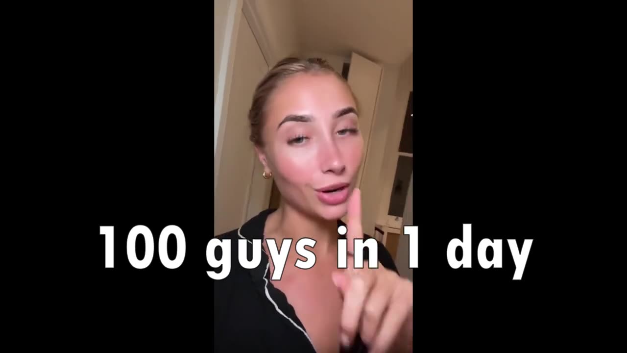 "I invited 100 men to have s*x with me"