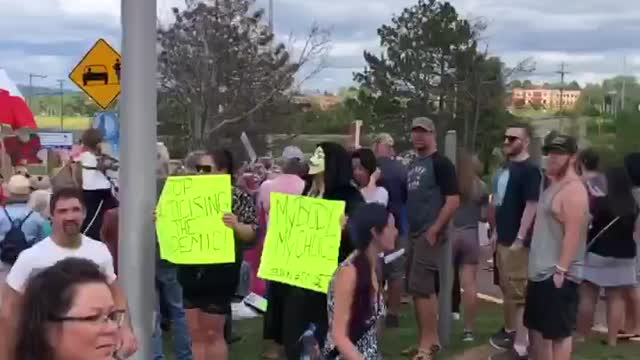 Nurses walk out in Moncton, New Brunswick Canada Over Jab Mandates