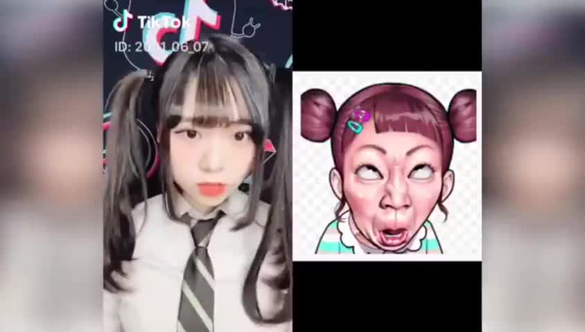 Funny tiktok faces