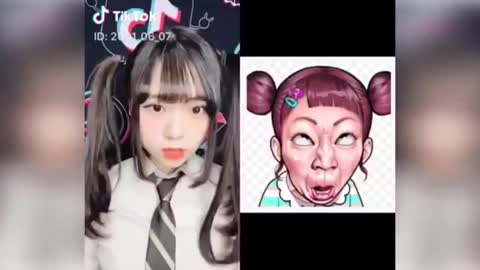 Funny tiktok faces