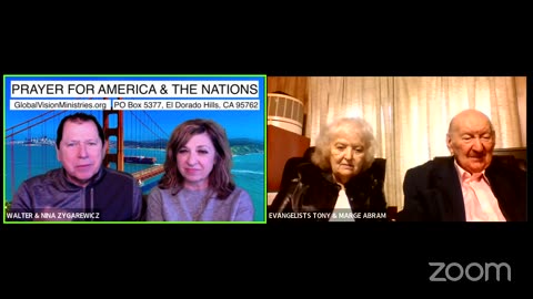 Prayer for America and the Nations with Walter and Nina Zygarewicz