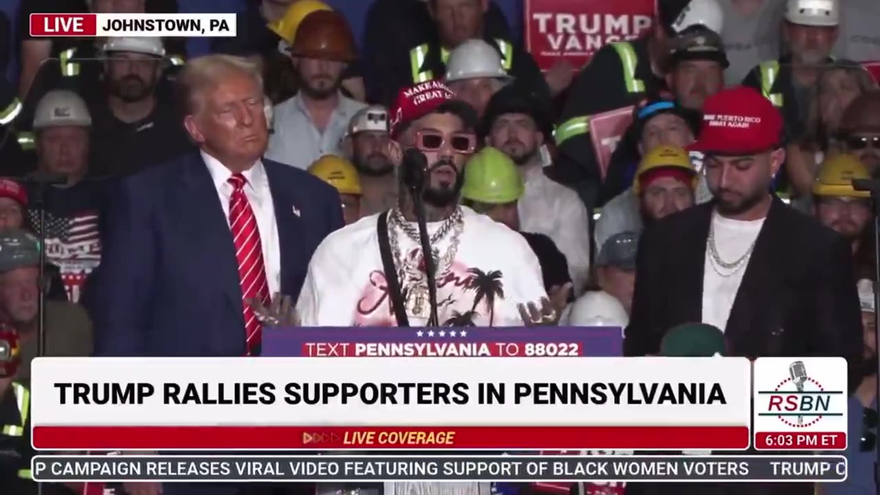 Anuel AA, influential Puerto Rican rapper endorses President Donald Trump.