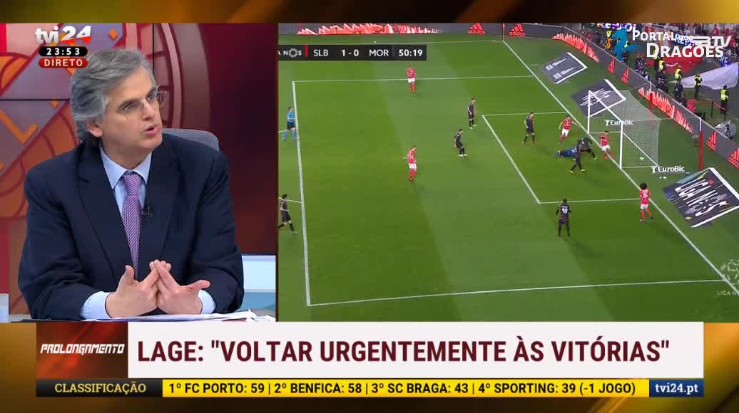 Pedro Guerra: "Árbitros na dúvida beneficiam o Benfica."