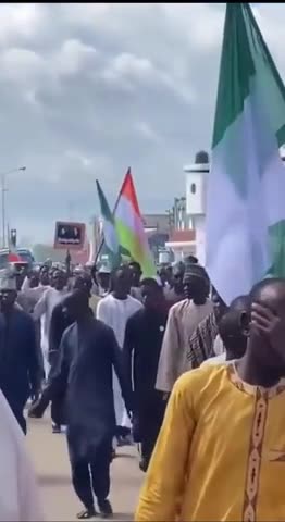 Protests against intervention in Nigeria