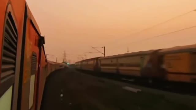 Jodhpur to varanasi train view at evening time what a great memories