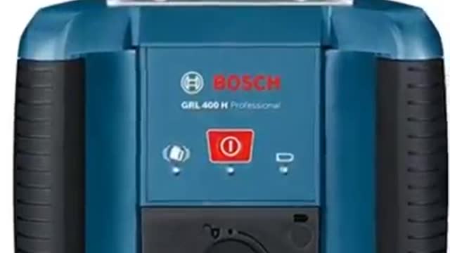Bosch Professional Rotationslaser GRL 400 H (Ein-Knopf-Bedienfeld, Nivellierlatte GR 240, Stativ)