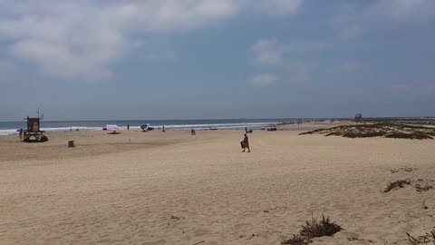 The Captain's View. Santa Ana River County Beach, Newport Beach, California. 07/20/24