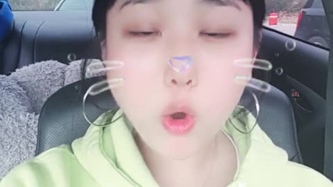 Pretend to be cute