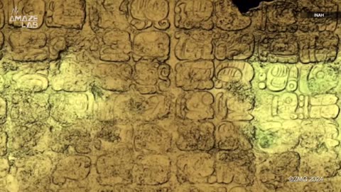 Ancient Glyphs Discovered on Massive Stone Slab Detail Untold Secrets of Mayan City