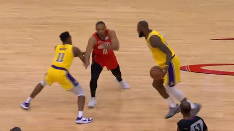 Lebron for the.......... Assist?