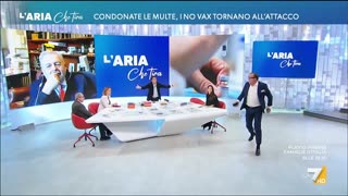 🔵 Direttore de "il Tempo", Tommaso Cerno, a "L'aria che tira" del 12.12.2024.