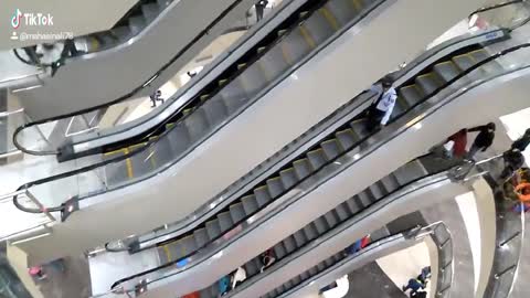 The world's highest escalator