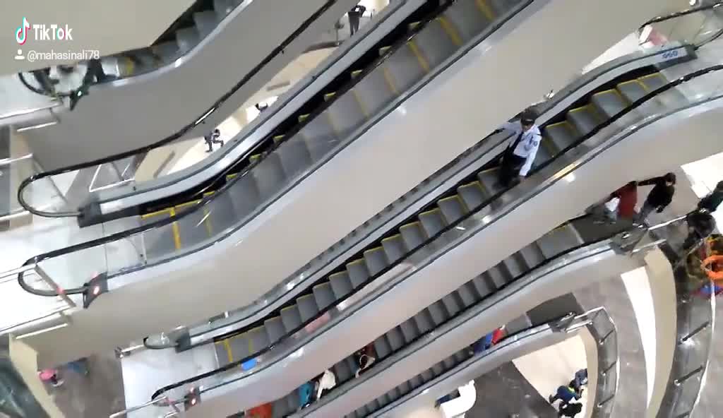 The world's highest escalator