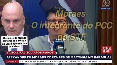 Moraes o integrante do PCC no STF. Leiam em baixo a sinopse 👇