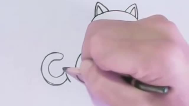 How to turn Words Cat Into a Cartoon Cat.