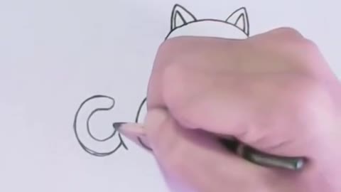 How to turn Words Cat Into a Cartoon Cat.