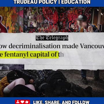 Trudeau Cannot Understand The Word 'Addiction'