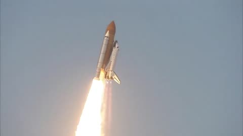 NASA SPACE SHUTTLE ATLANTIS LAUNCH ~ STOCK VIDEO ~ HD