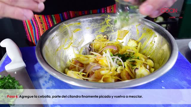 Receta Cocinarte: Ceviche hot rock Amaranta