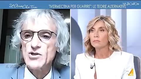 Dottor Mauro Rango che cerca di spiegare con intelligenza ad un venduto che non può capire