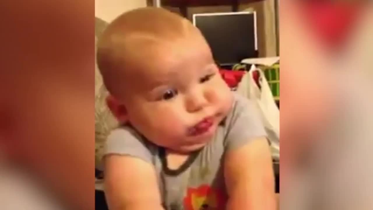 Lovely Baby Funny Action