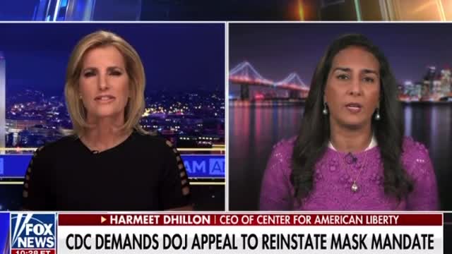 Harmeet Dhillon on mask mandate