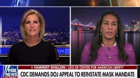 Harmeet Dhillon on mask mandate