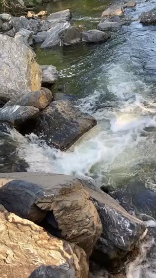 Water. I love running water.