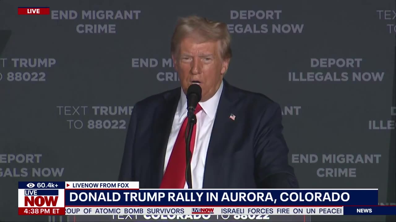 FULL SPEECH: Donald Trump speaks about immigration in Aurora, Colorado