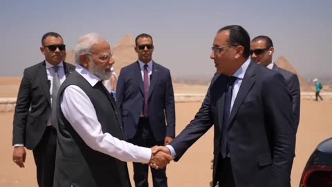 Pm modi visit egypt !!