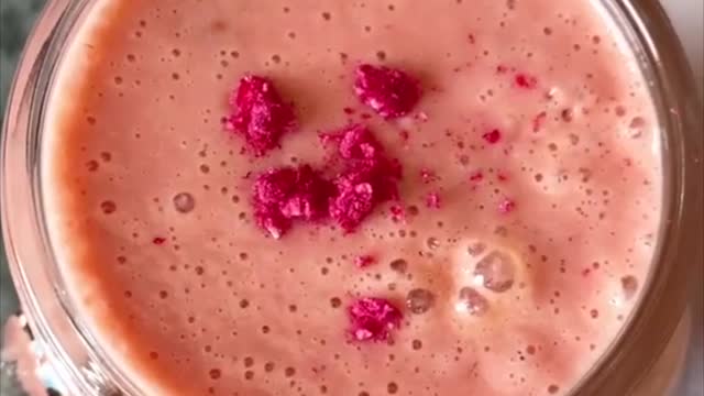 Raspberry-Mango Shake 🥭 | Amazing short cooking video | Recipe and food hacks