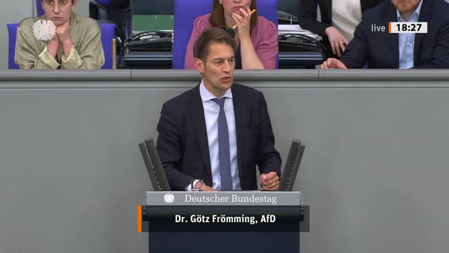 Dr. Götz Frömming Rede vom 02.06.2022 - Bildung und Forschung