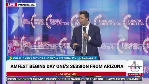 RSBN - FULL SPEECH Charlie Kirk Speaks at TPUSAs America Fest Conference Day One - 121924