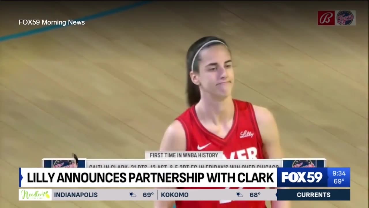 September 6, 2024 - Eli Lilly & Co. Partners with WNBA Sensation Caitlin Clark