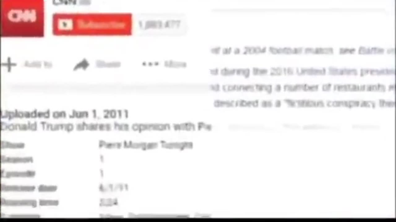 PREPARE TO HAVE YOUR 🤯MIND BLOWN ~TIME TRAVELING TRUMP~12 YRS AGO~PIZZAGATE